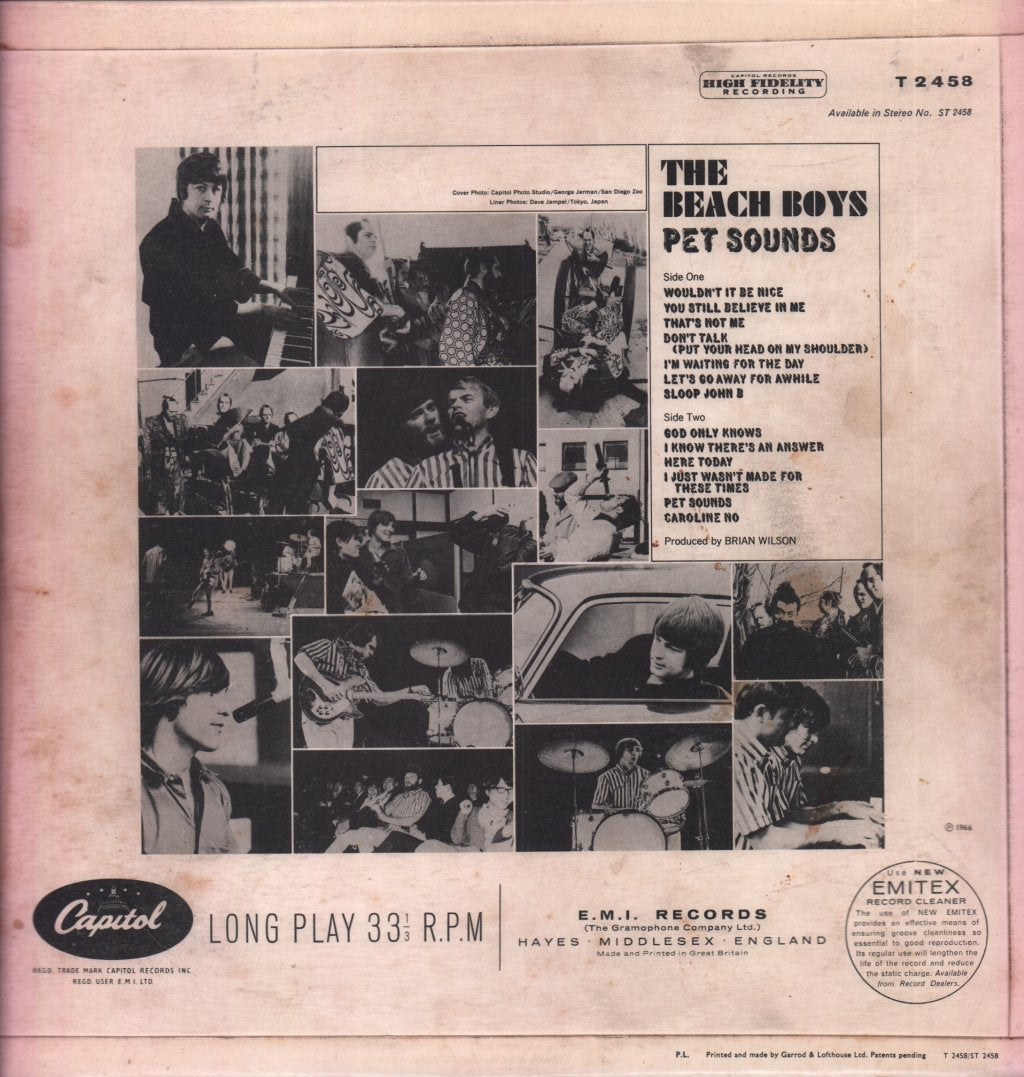 Beach Boys - Pet Sounds - Lp