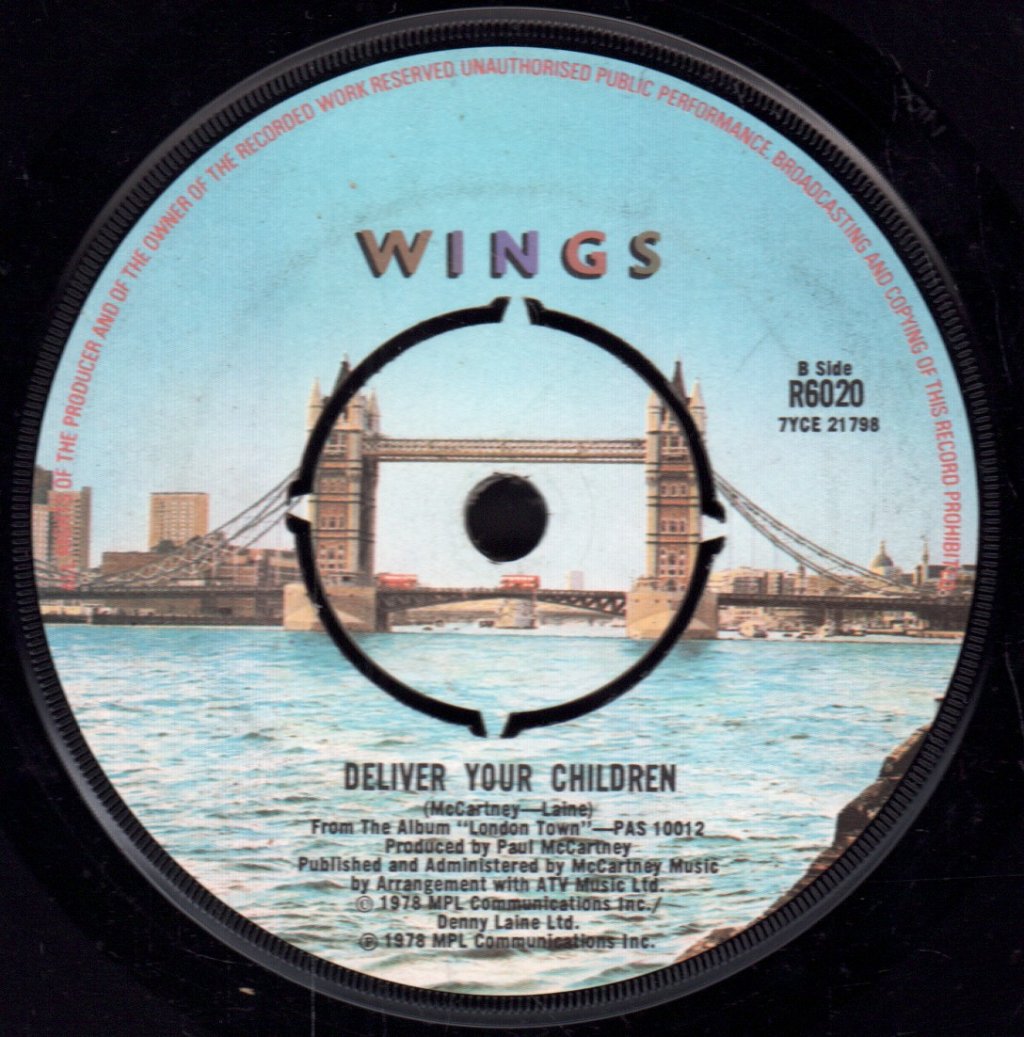 Wings - I've Had Enough - 7 Inch