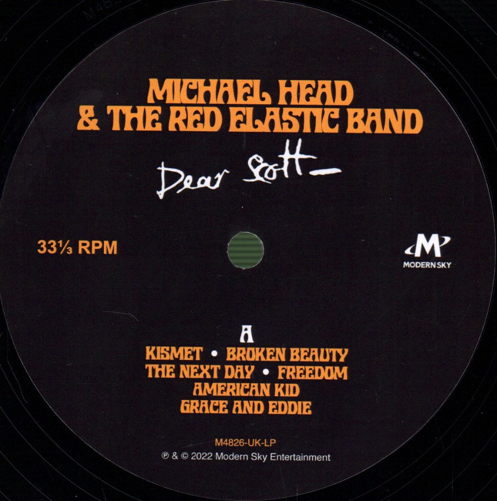 Michael Head & The Red Elastic Band - Dear Scott - Lp