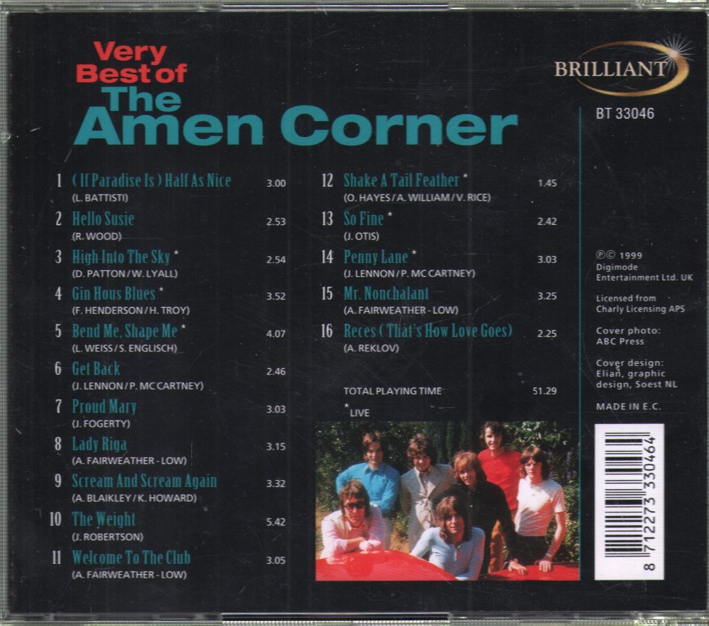 Amen Corner - Very Best Of - Cd