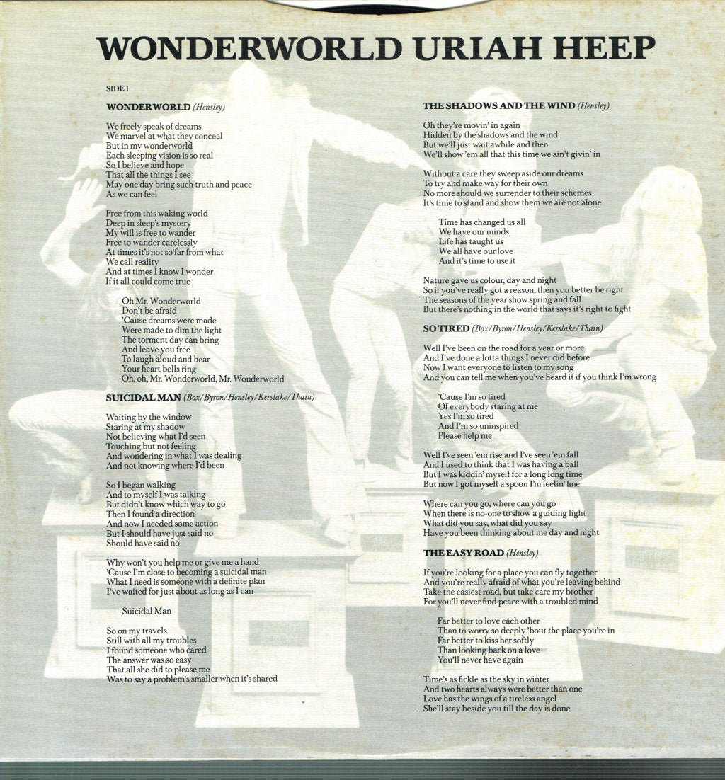 Uriah Heep - Wonderworld - Lp