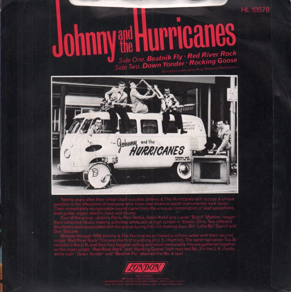 Johnny And The Hurricanes - Beatnik Fly - 7 Inch