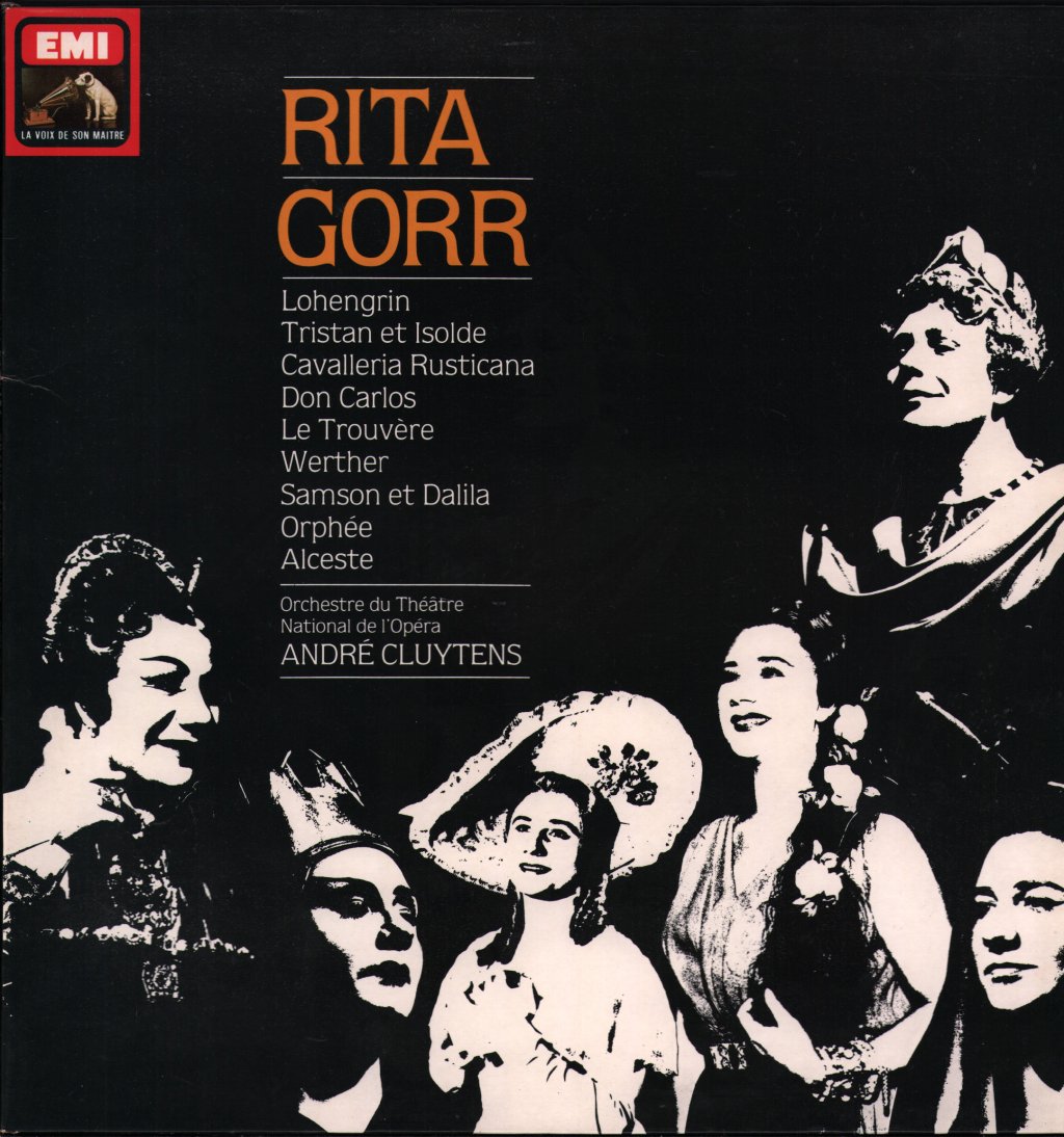 Rita Gorr / Orchestre Du Theatre National De L'Opera / Andre Cluytens - Grands Airs Lyriques - Lp
