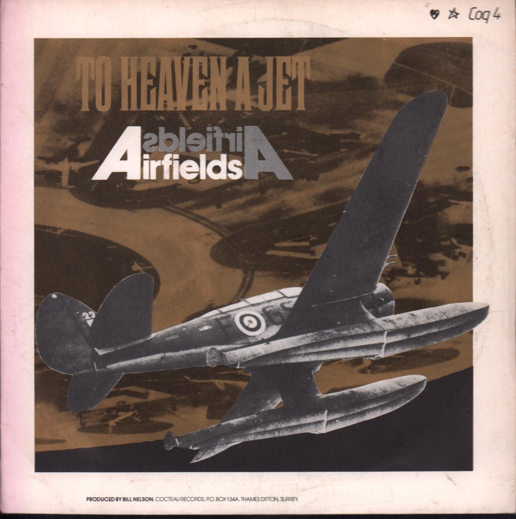Revox Cadets /  To Heaven A Jet - Tony Goes To Tokyo (And Rides The Bullet Train) / Airfields - 7 Inch