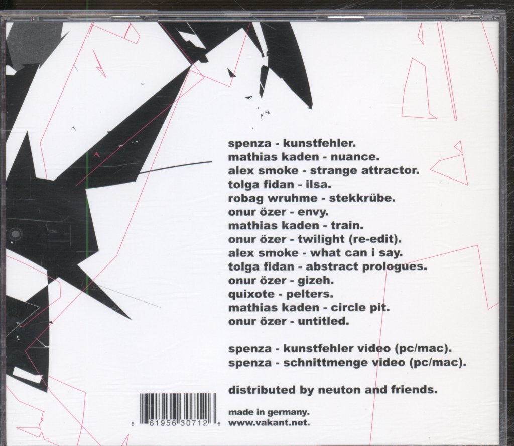 Mathias Kaden & Onur Özer - Momentum (A Vakant Mix Compilation) - Cd