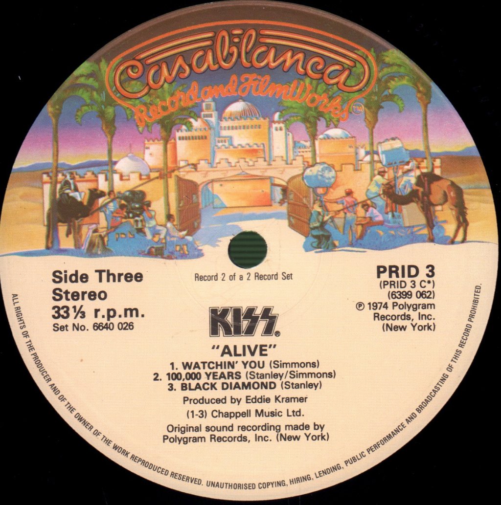 Kiss - Alive! - Double Lp