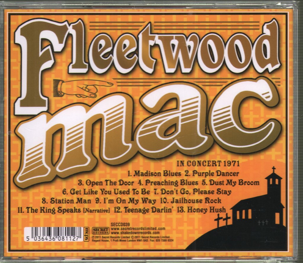 Fleetwood Mac - Preaching The Blues - Live In Concert 1971 - Cd