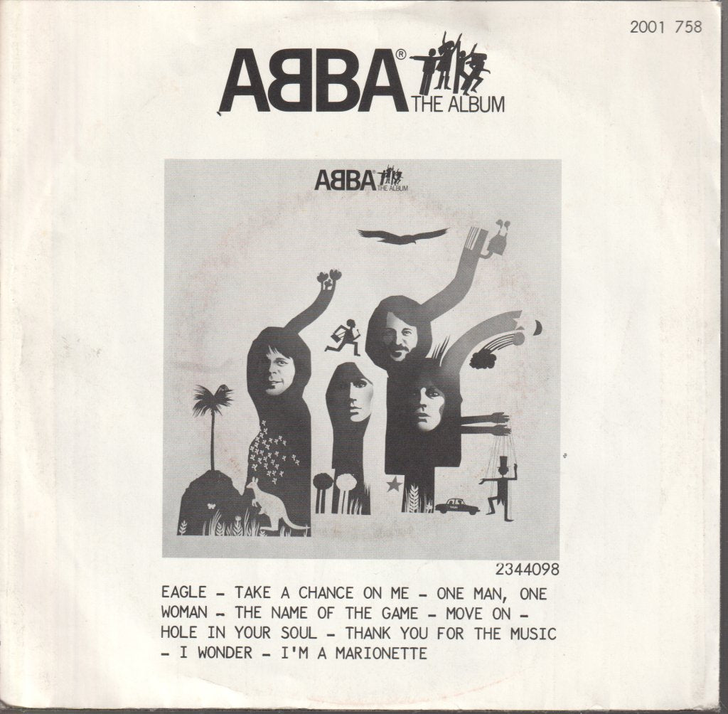 ABBA - Take A Chance On Me / I'm A Marionette - 7 Inch