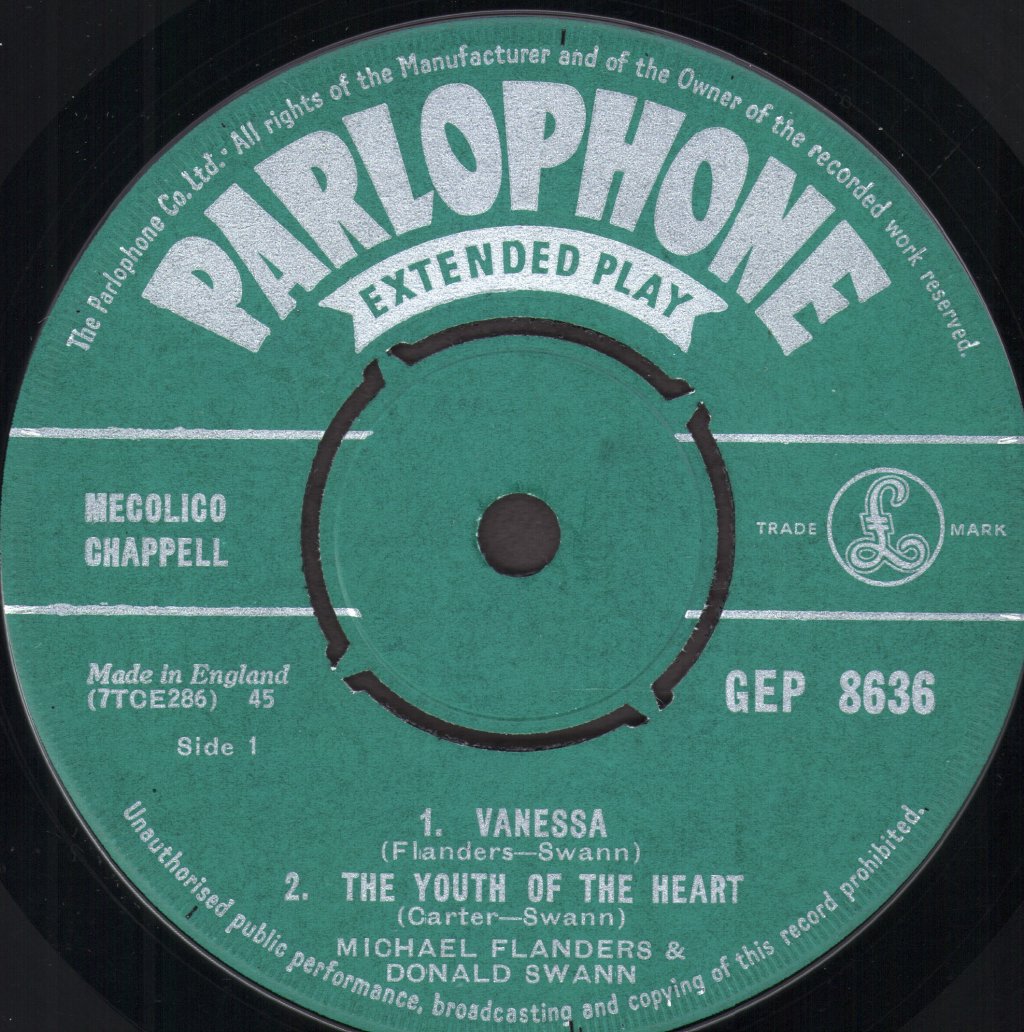 Michael Flanders And Donald Swann - More Out Of The Hat - 7 Inch