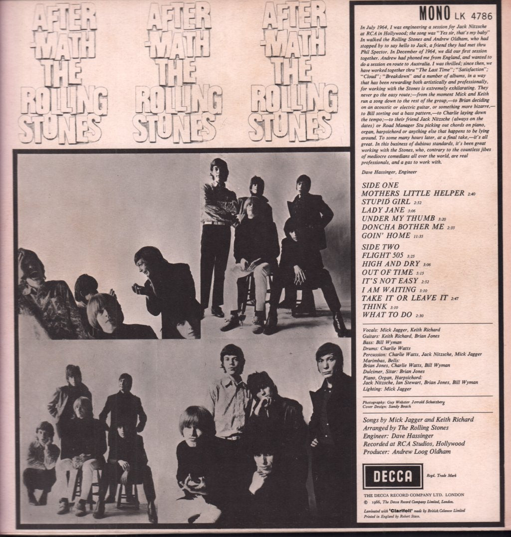 Rolling Stones - Aftermath - Lp