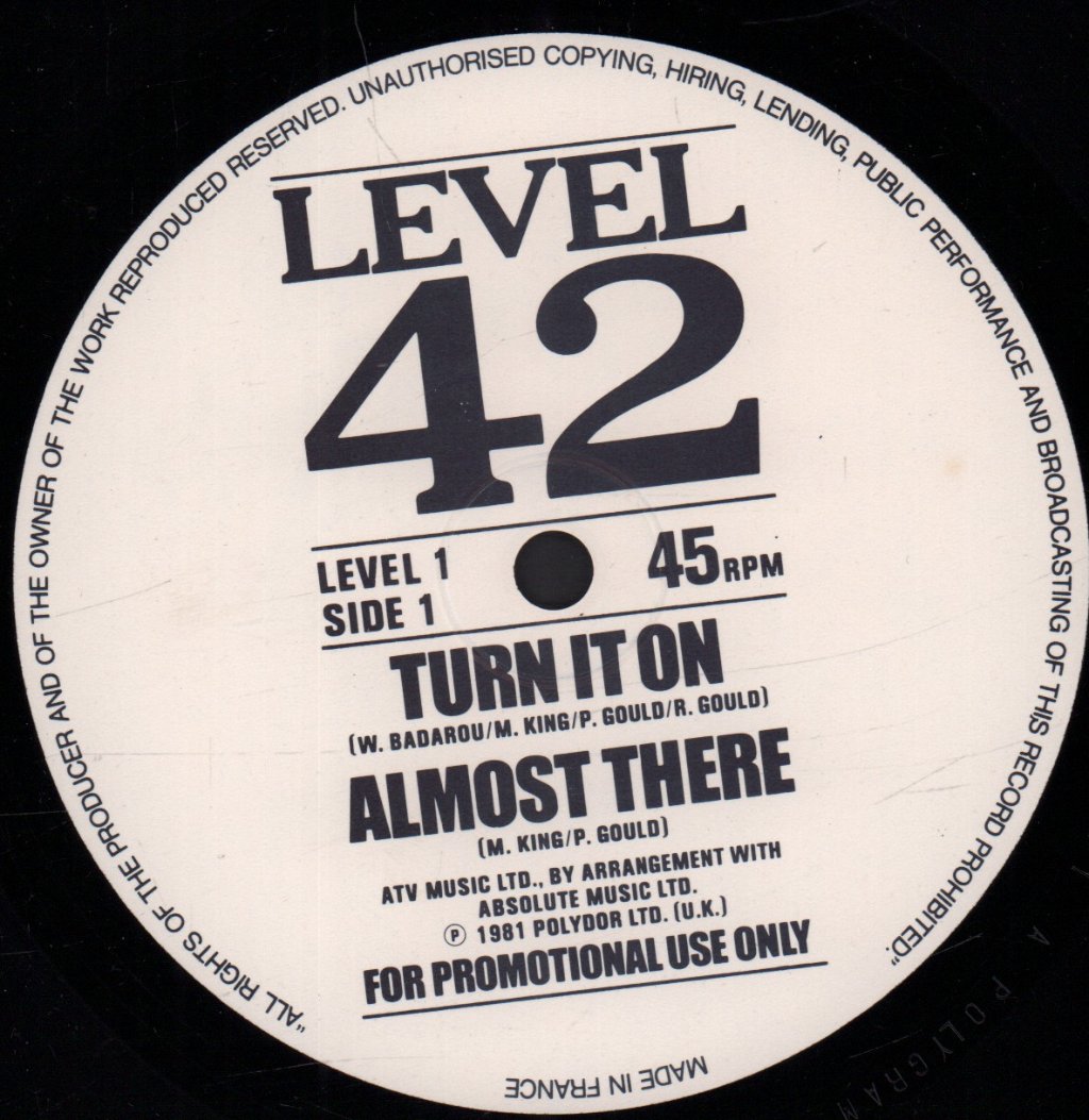 Level 42 - Level 42 LP Sampler - 12 Inch
