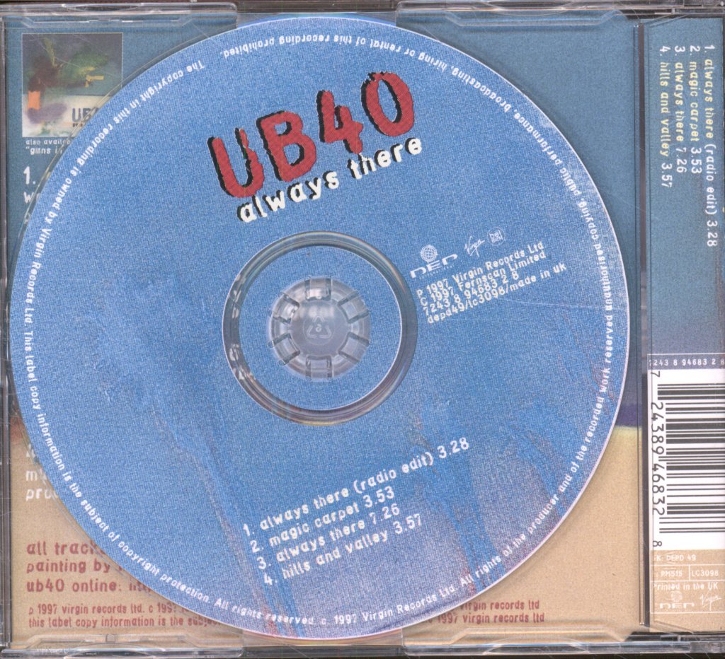 UB40 - Always There - Cd
