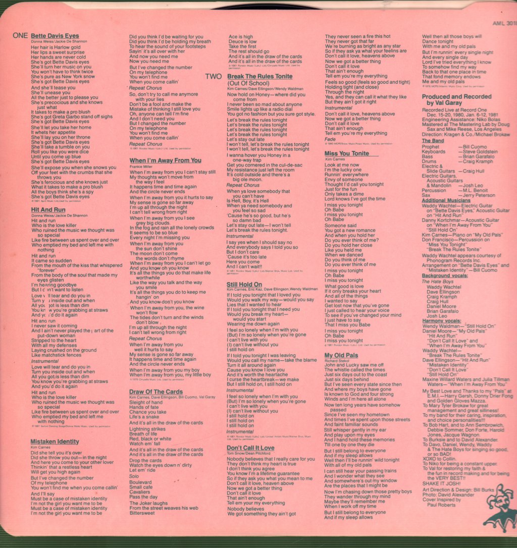 Kim Carnes - Mistaken Identity - Lp