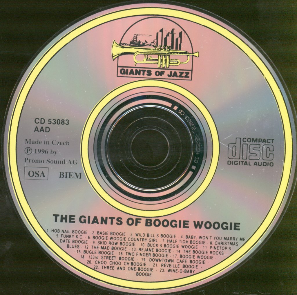 Various Artists - Giants Of Boogie Woogie - Cd