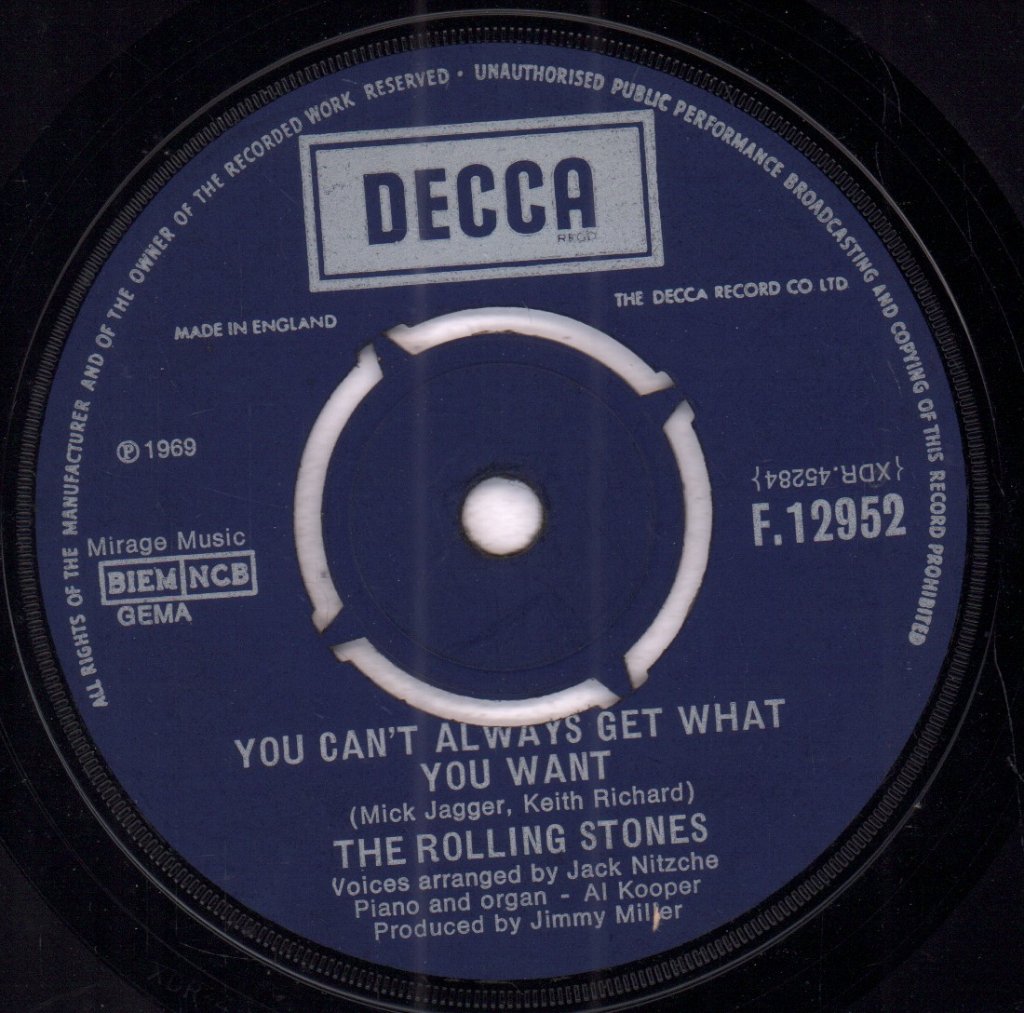 Rolling Stones - Honky Tonk Women - 7 Inch