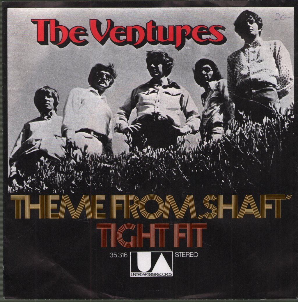 Ventures - Theme From "Shaft" / Tight Fit - 7 Inch