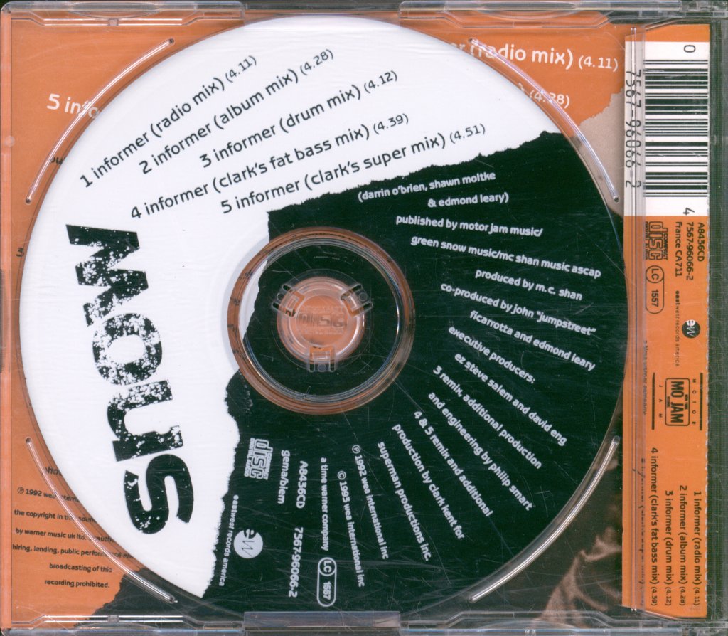 Snow (90'S Artist) - Informer - Cd