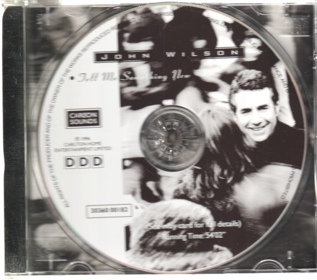 John Wilson - Tell Me Something New - Cd