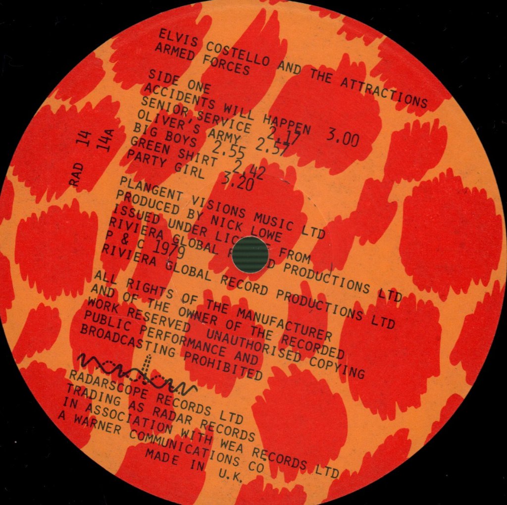 Elvis Costello - Armed Forces - Lp