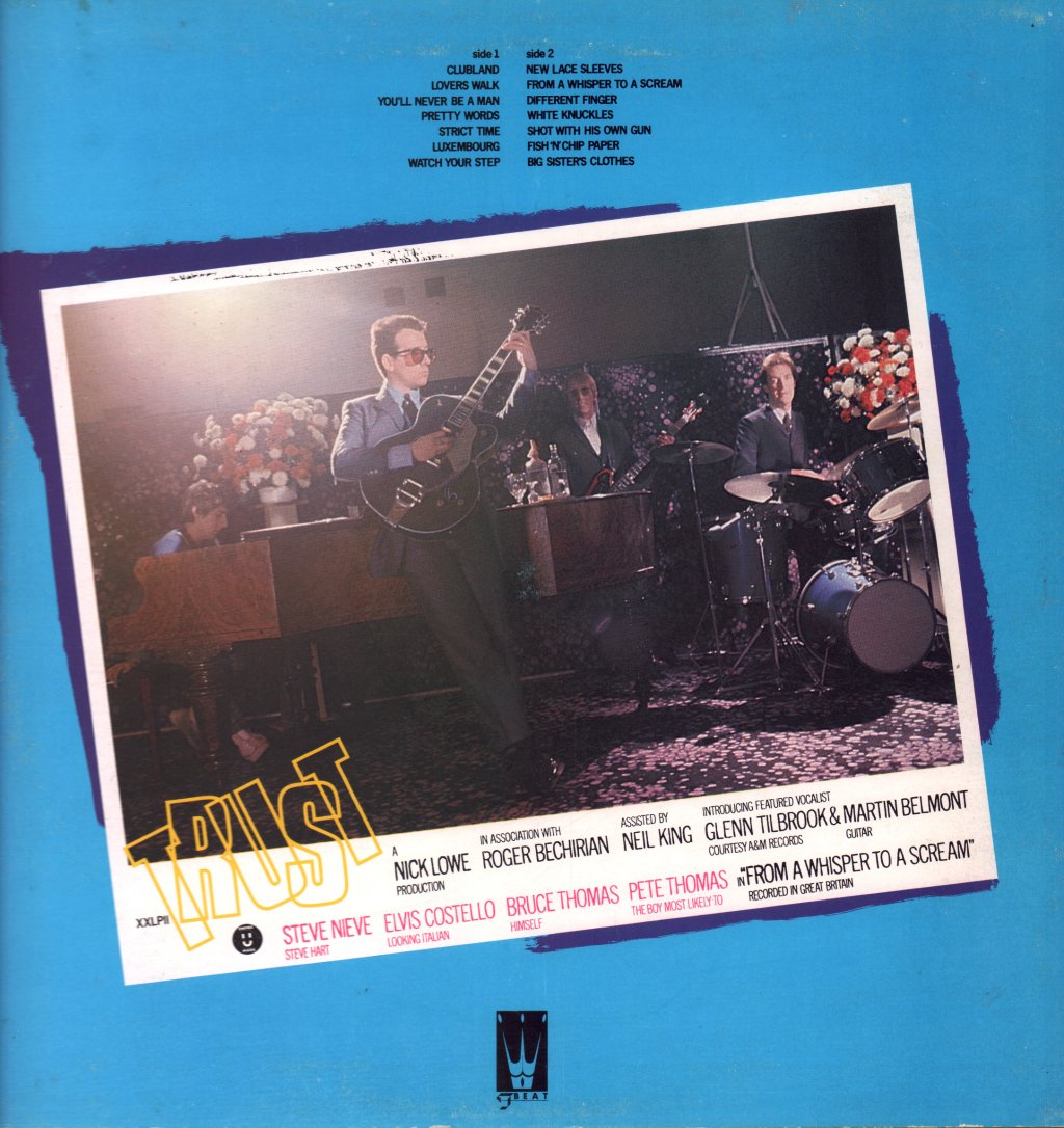 Elvis Costello And The Attractions - Trust - Lp