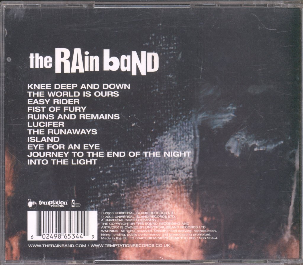 Rain Band - RAin baND - Cd
