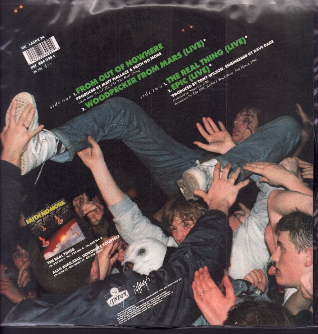 Faith No More - From Out Of Nowhere - 12 Inch