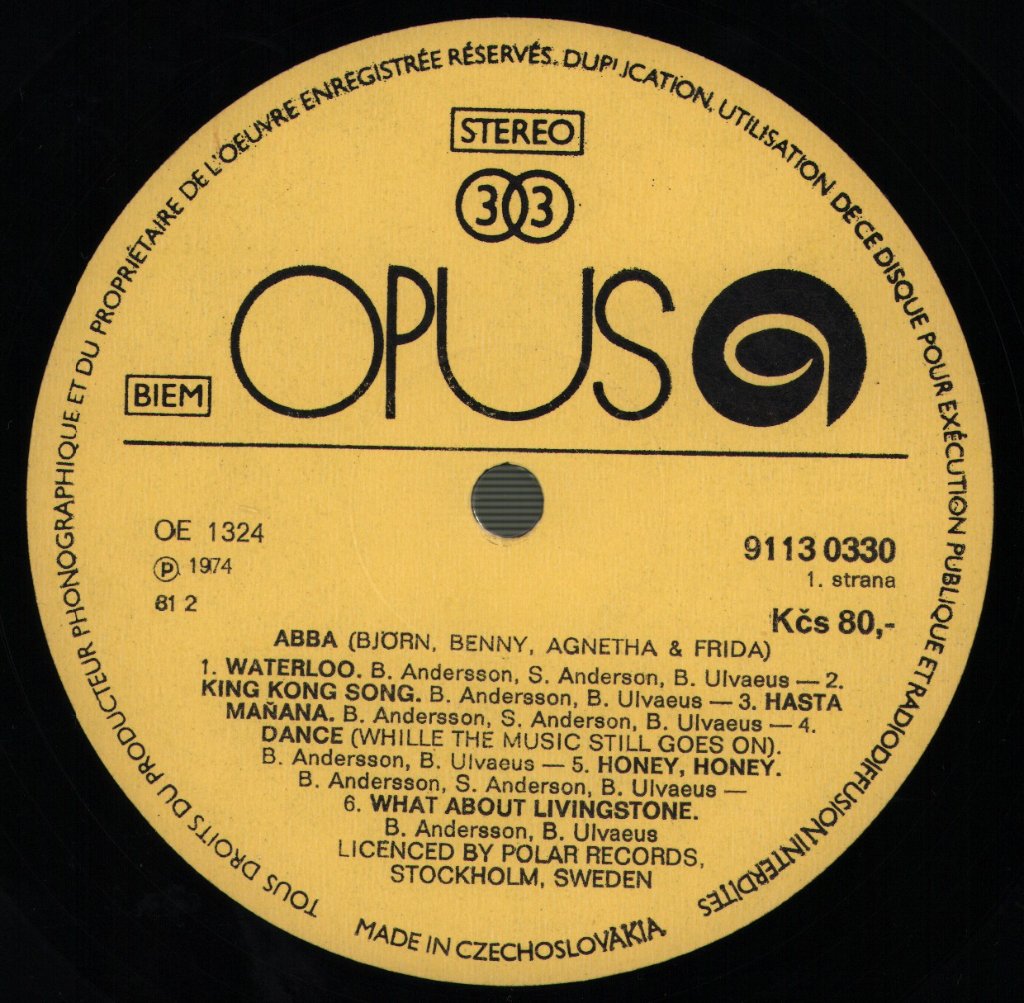 ABBA - ABBA /Björn, Benny, Agnetha & Frida/ - Lp