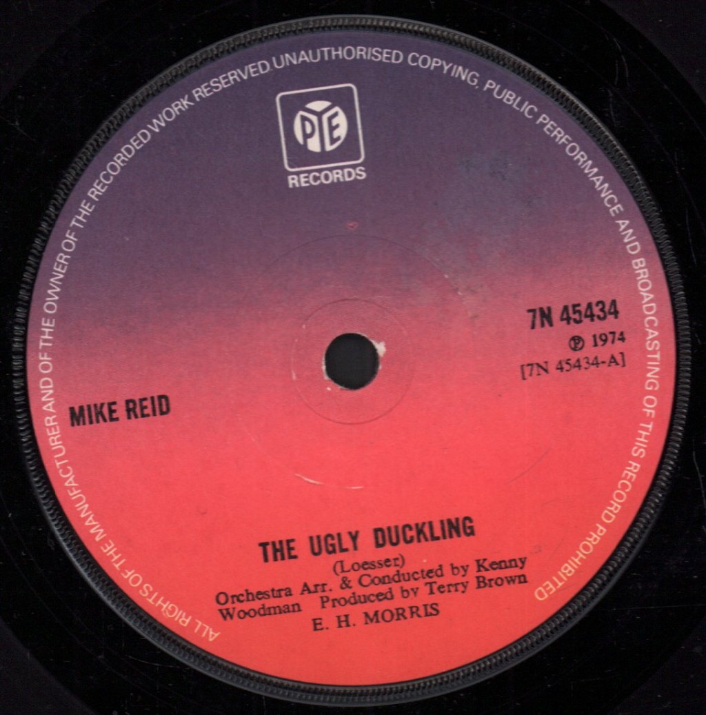 Mike Reid - Ugly Duckling - 7 Inch