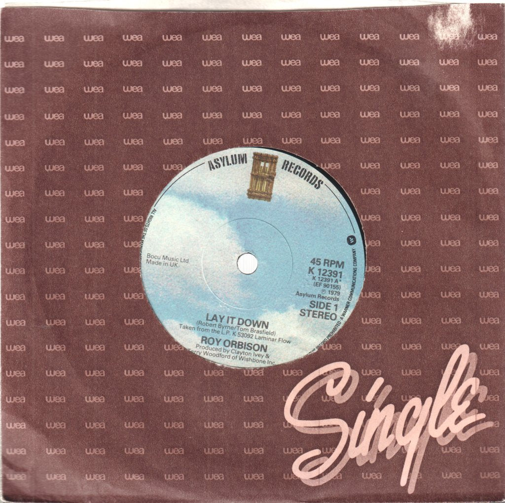 Roy Orbison - Lay It Down/ Warm Spot Hot - 7 Inch