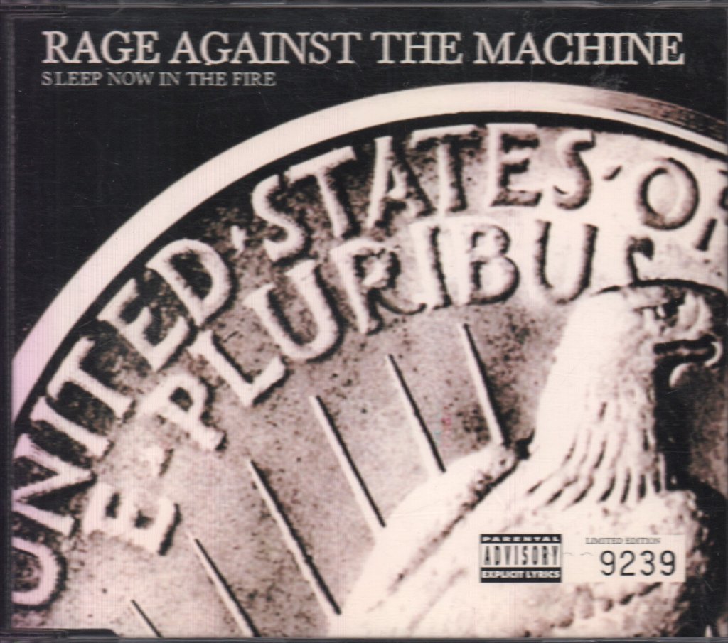 Rage Against The Machine - Sleep Now In The Fire - Cd