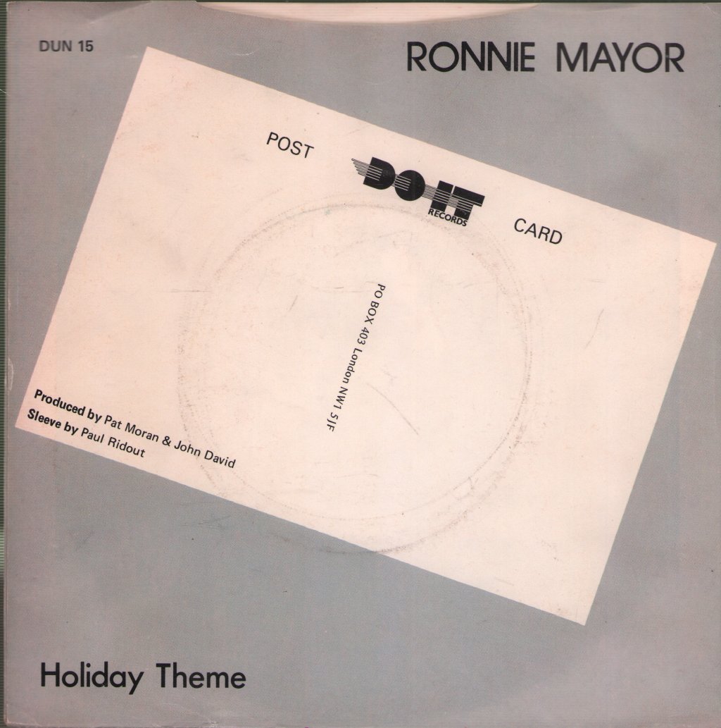 Ronnie Mayor - Cant Wait 'Til The Summer Comes - 7 Inch