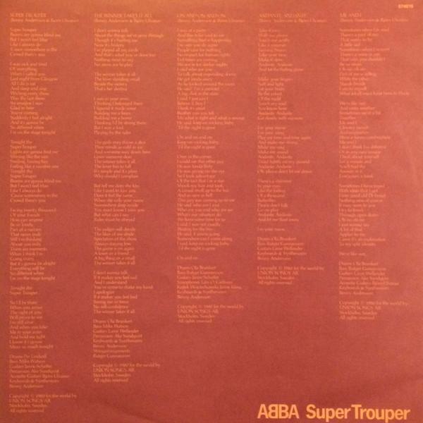 ABBA - Super Trouper - Lp