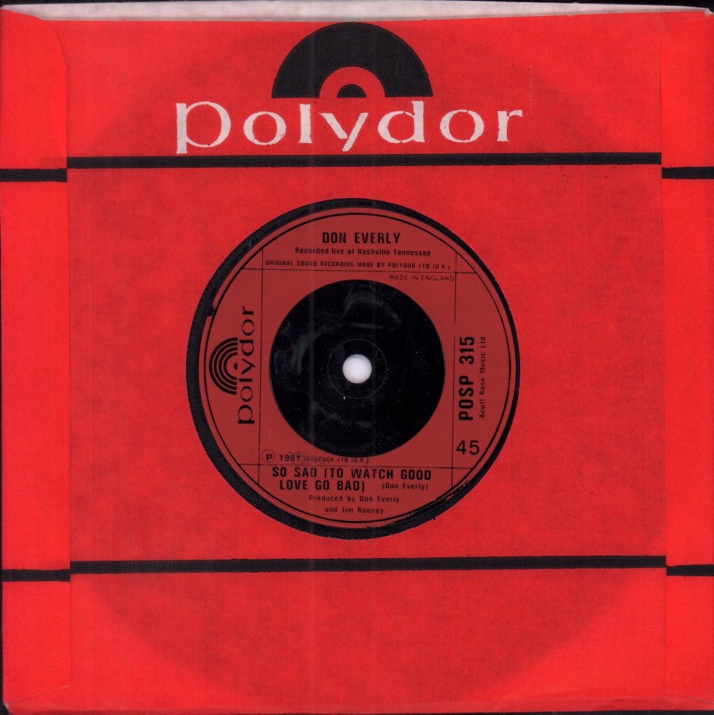 Don Everly - Let's Put Our Hearts Together - 7 Inch