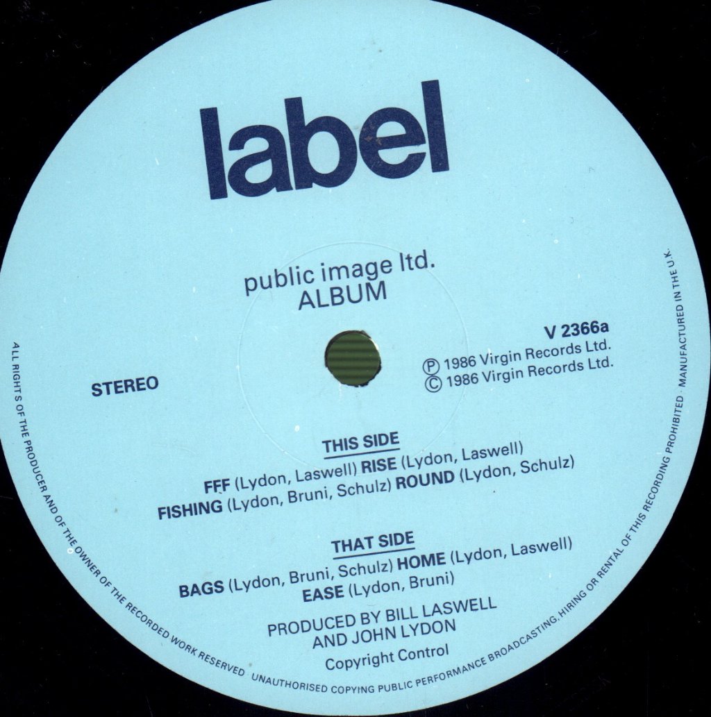 Public Image Limited - Album - Lp