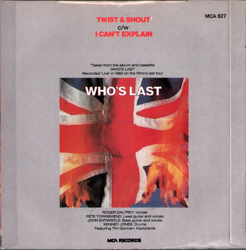 Who - Twist & Shout - 7 Inch
