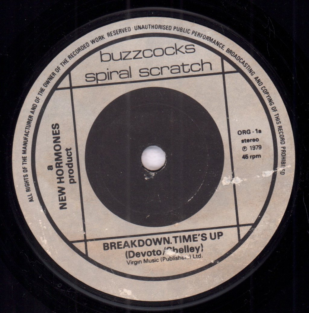 Buzzcocks - Spiral Scratch - 7 Inch