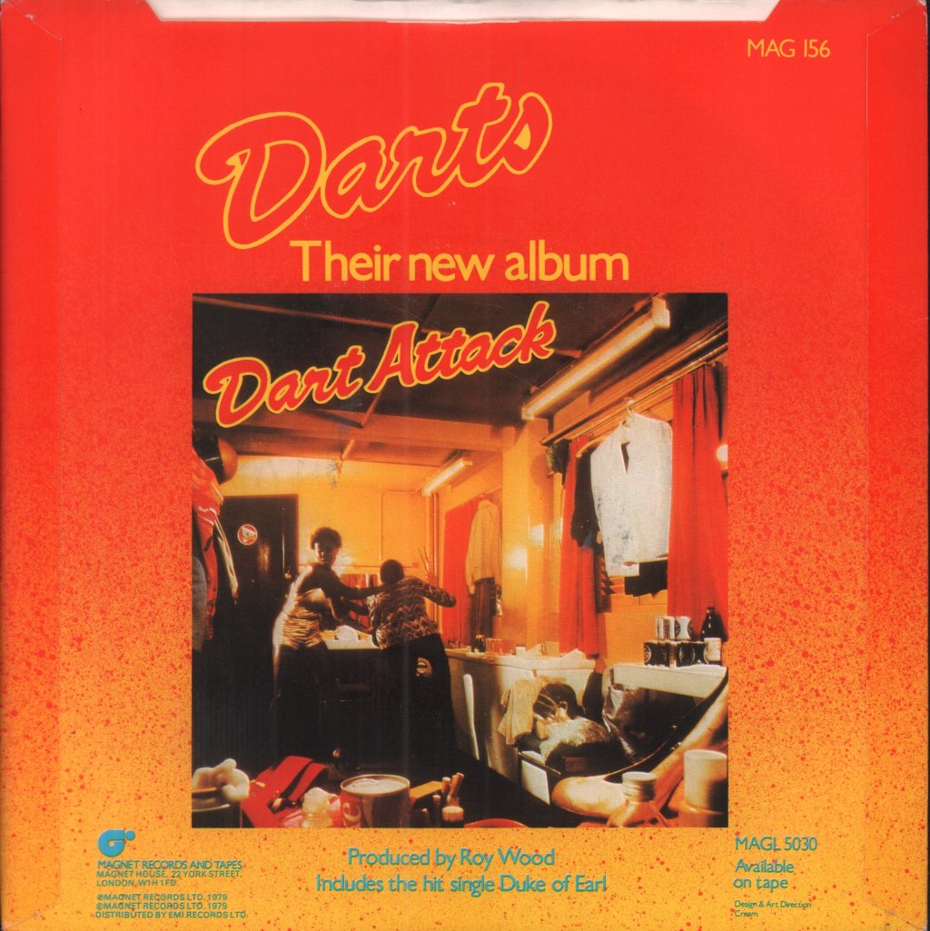 Darts - Can't Get Enough Of Your Love - 7 Inch