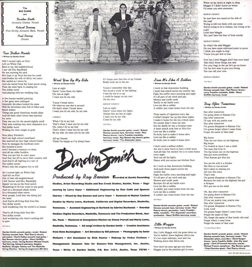 Darden Smith - Darden Smith - Lp