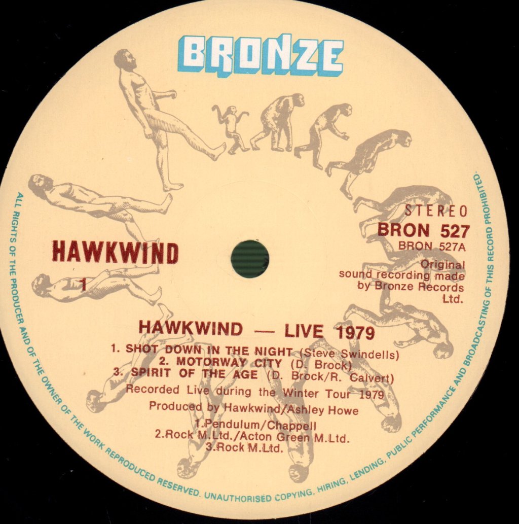 Hawkwind - Live Seventy Nine - Lp