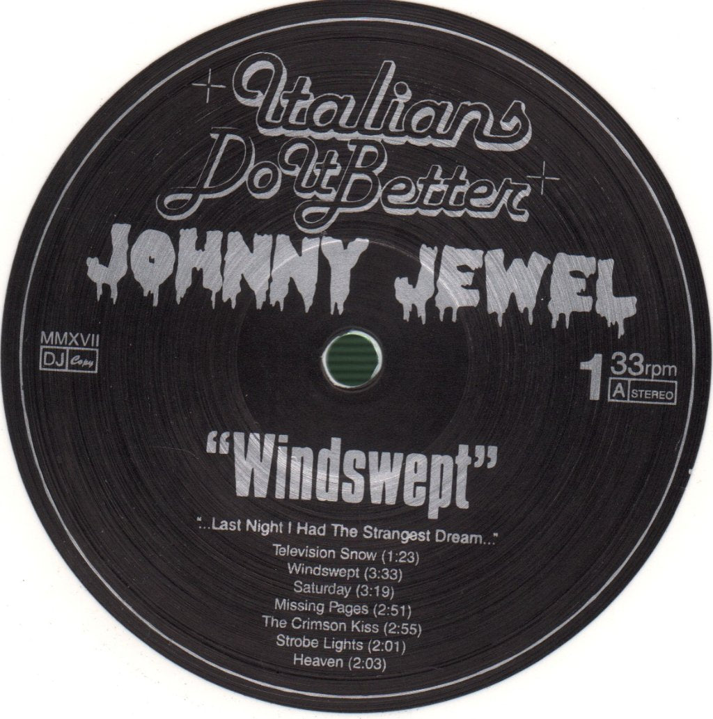 Johnny Jewel - Windswept - Lp