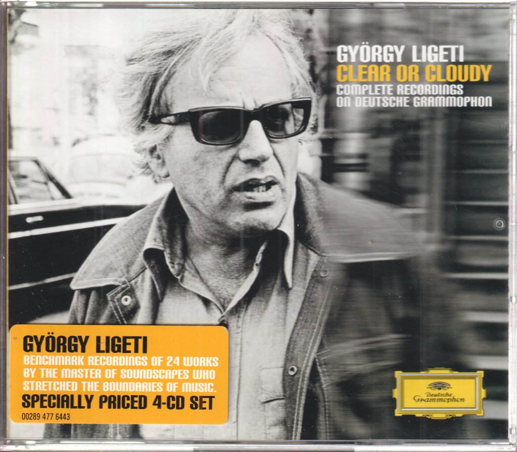 György Ligeti - Clear Or Cloudy – Complete Recordings On Deutsche Grammophon - Cd Set