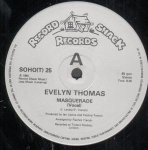 Evelyn Thomas - Masquerade - 12 Inch