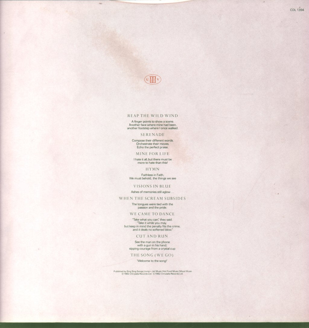 Ultravox - Quartet - Lp