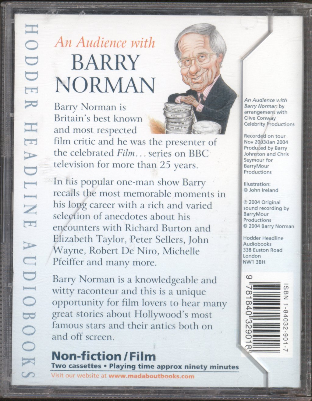 Barry Norman - An Audience with Barry Norman - Double Cassette