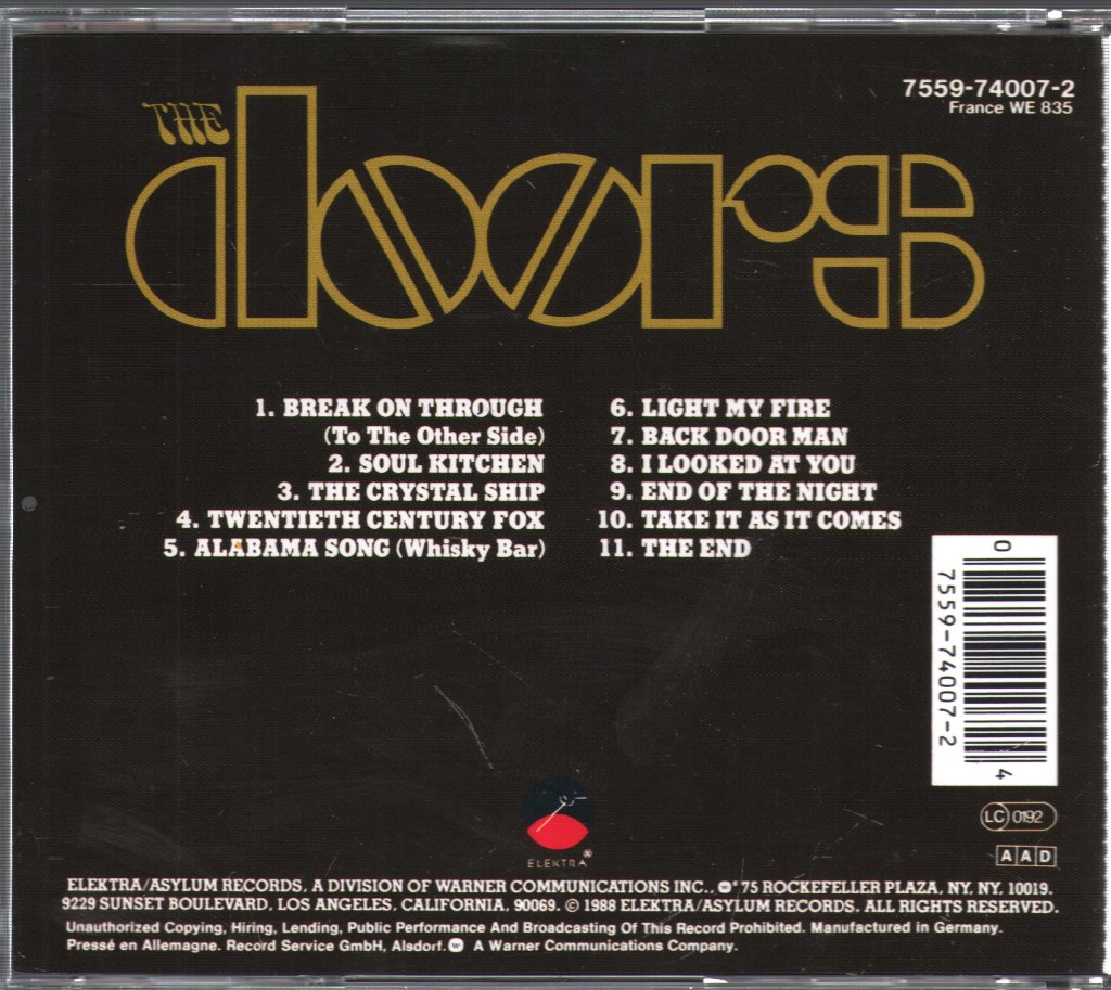 Doors - Doors - Cd