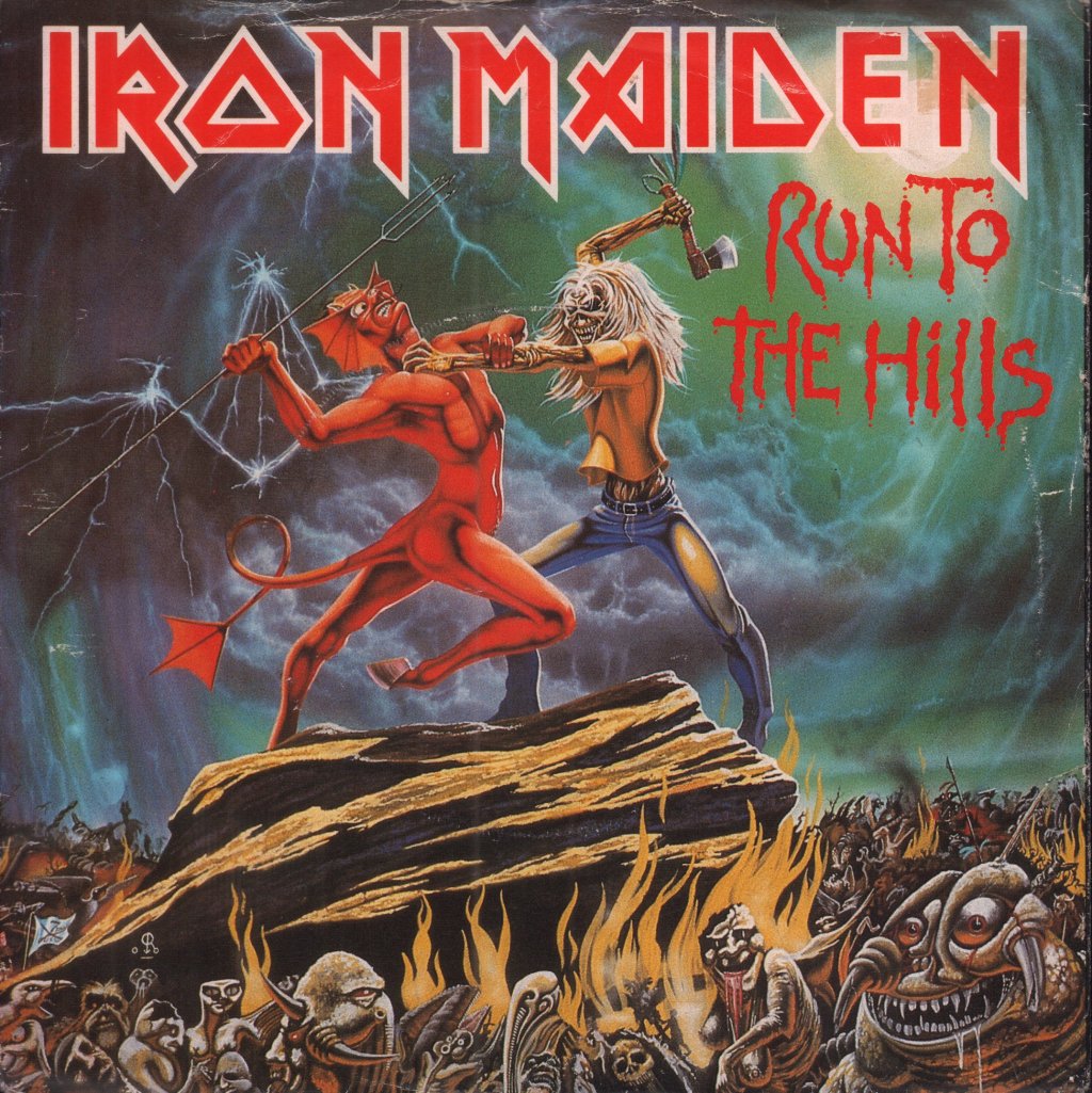 Iron Maiden - Run To The Hills - 7 Inch