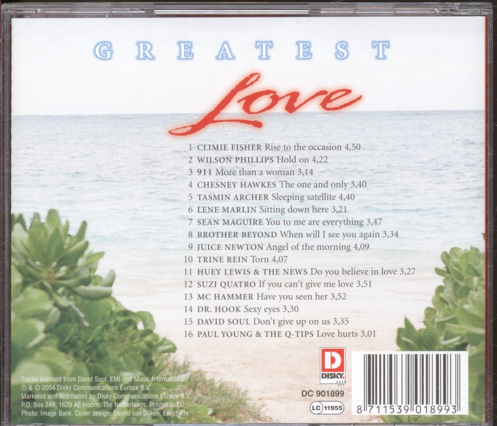 Various Artists - Greatest Love - Cd