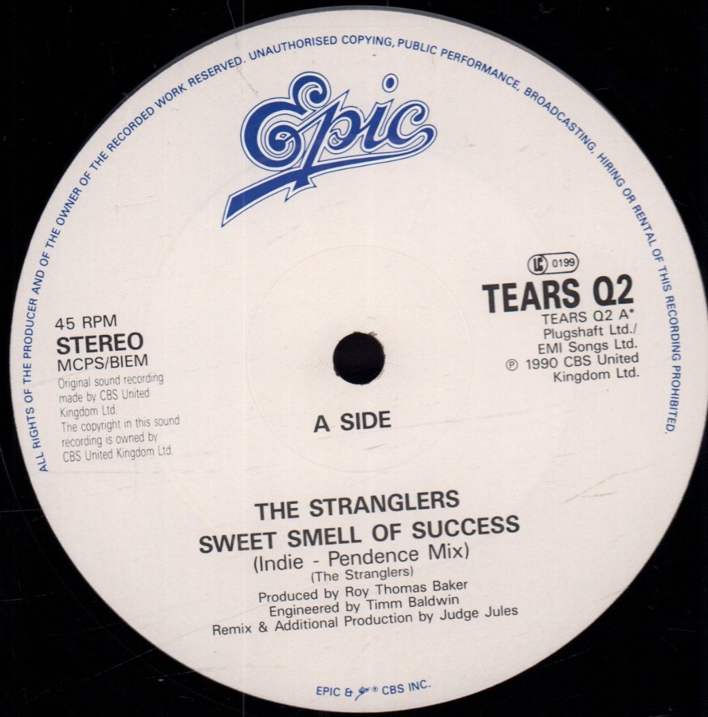 Stranglers - Sweet Smell Of Success - 12 Inch