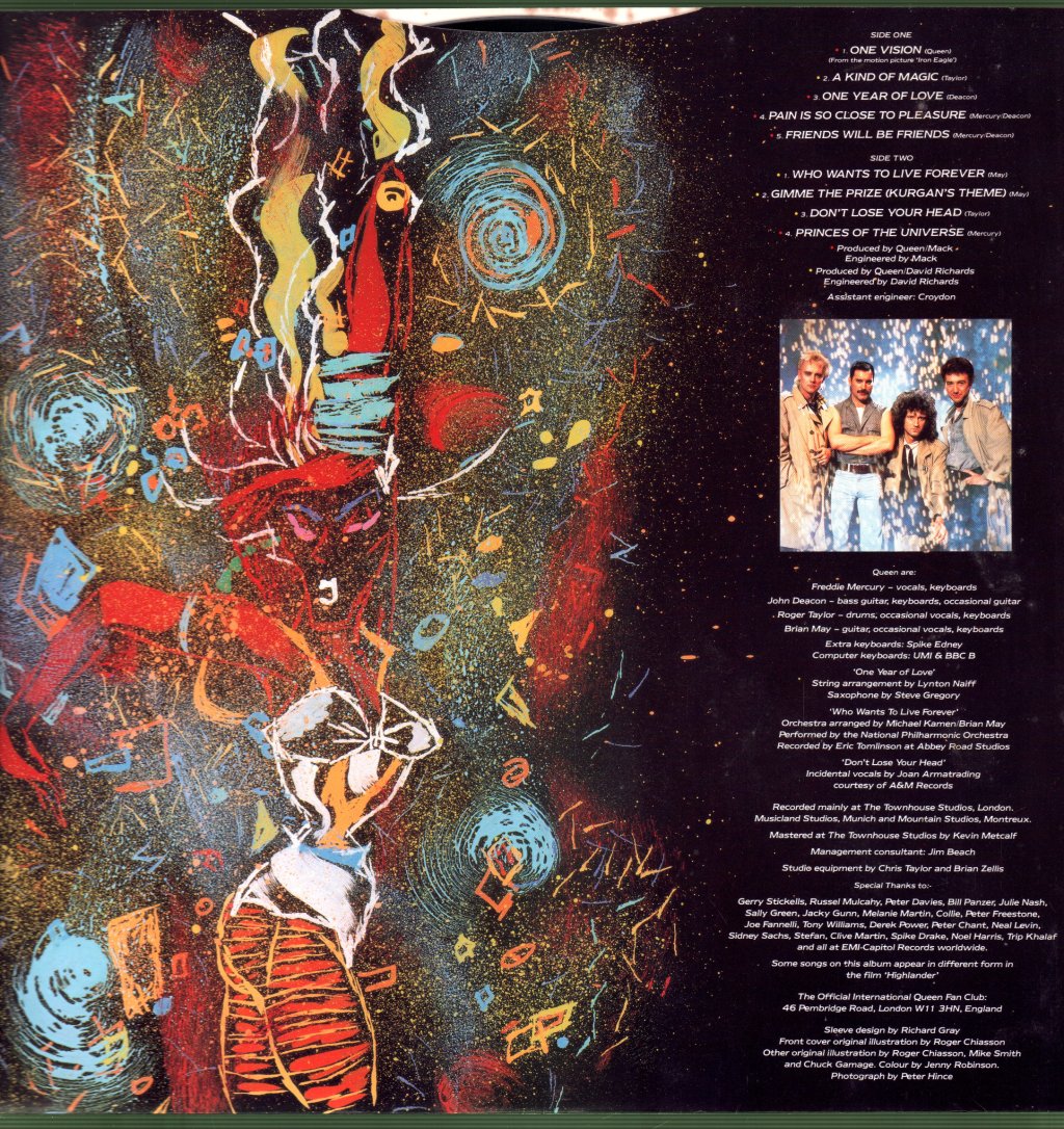 Queen - A Kind Of Magic - Lp