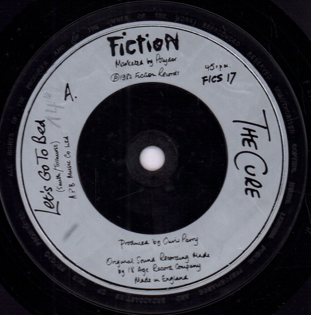 Cure - Let's Go To Bed - 7 Inch